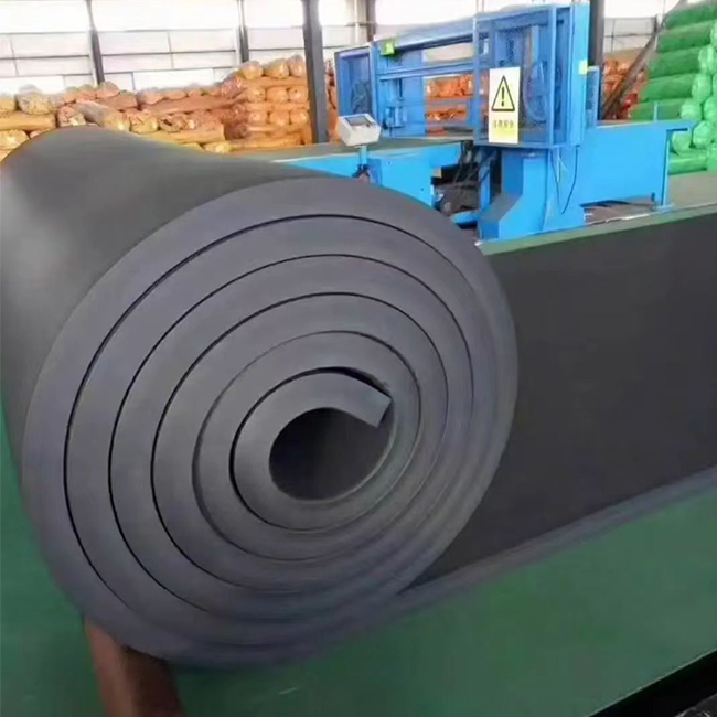 Rubber and plastic sheet